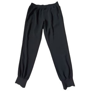 Vince Business Casual Jogger Pants Womens S Black Flowy
